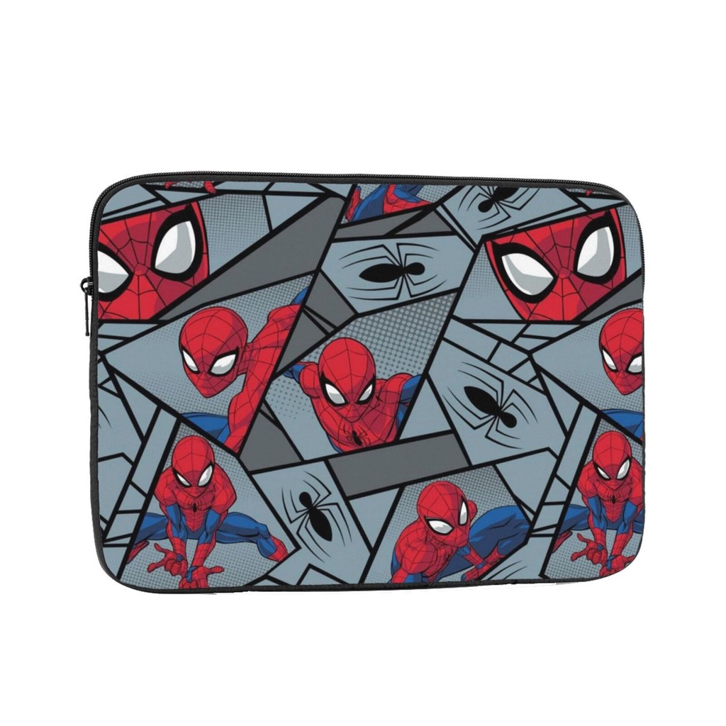 Túi Đựng Laptop 10-17 Inch Chống Thấm Nước Chống Sốc Họa Tiết Marvel Spiderman