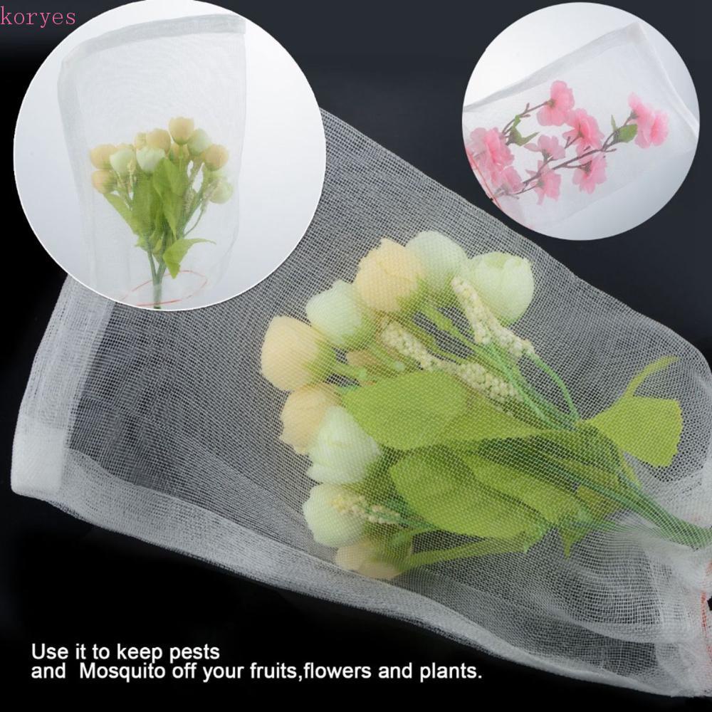Set 10 Túi Dây Rút Đựng Hạt Giống / Rau Củ Quả / Trái Cây Đa Năng Dùng Trong Siêu Thị