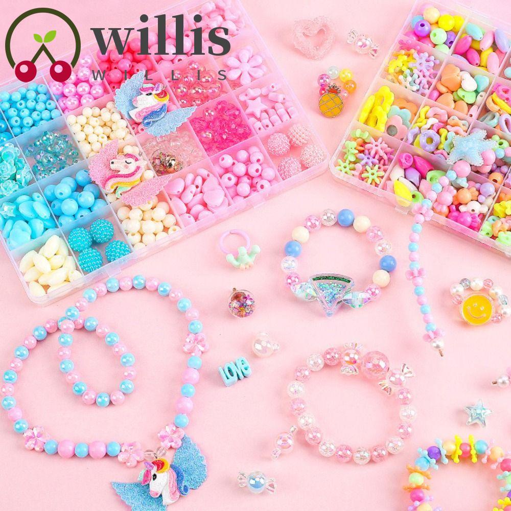 Willis Vòng Tay Đồ Chơi Làm Trang Sức Hình Trái Dâu / Dưa Hấu Màu Hồng Thú