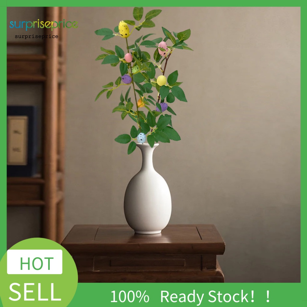 Set 1 / 2 Nhánh Lá Nhân Tạo Nhiều Màu Sắc Không Phai Màu Dùng Trang Trí DIY