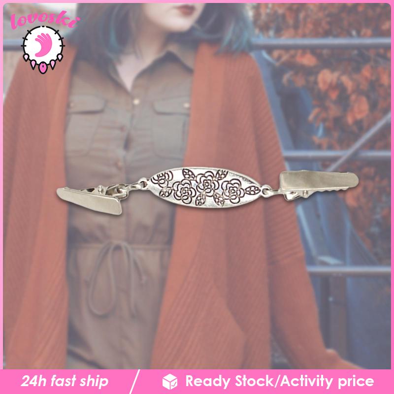 [Lovoski] Kẹp Cài Áo Khoác Sweater Thời Trang