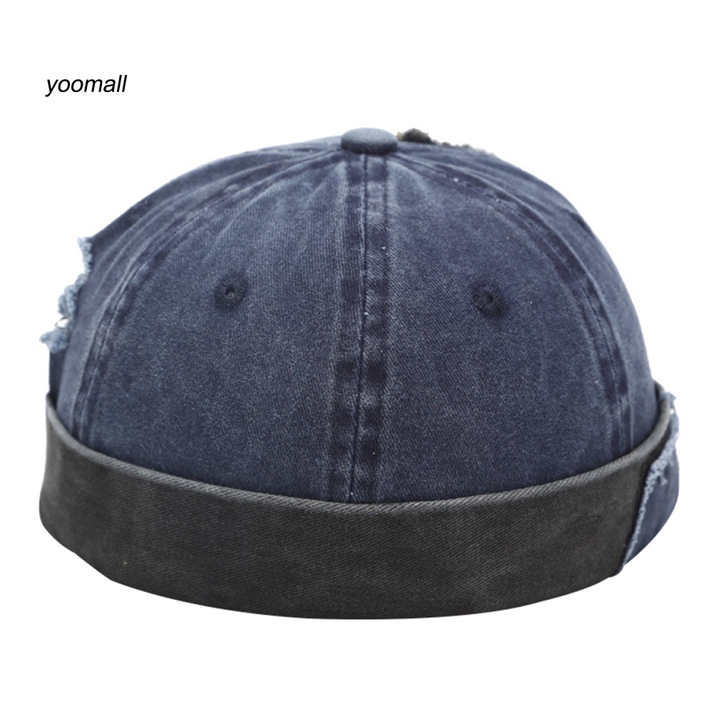 Mũ Beanie Không Vành Thoáng Khí Thiết Kế Điều Chỉnh Được Phong Cách Retro Đường Phố