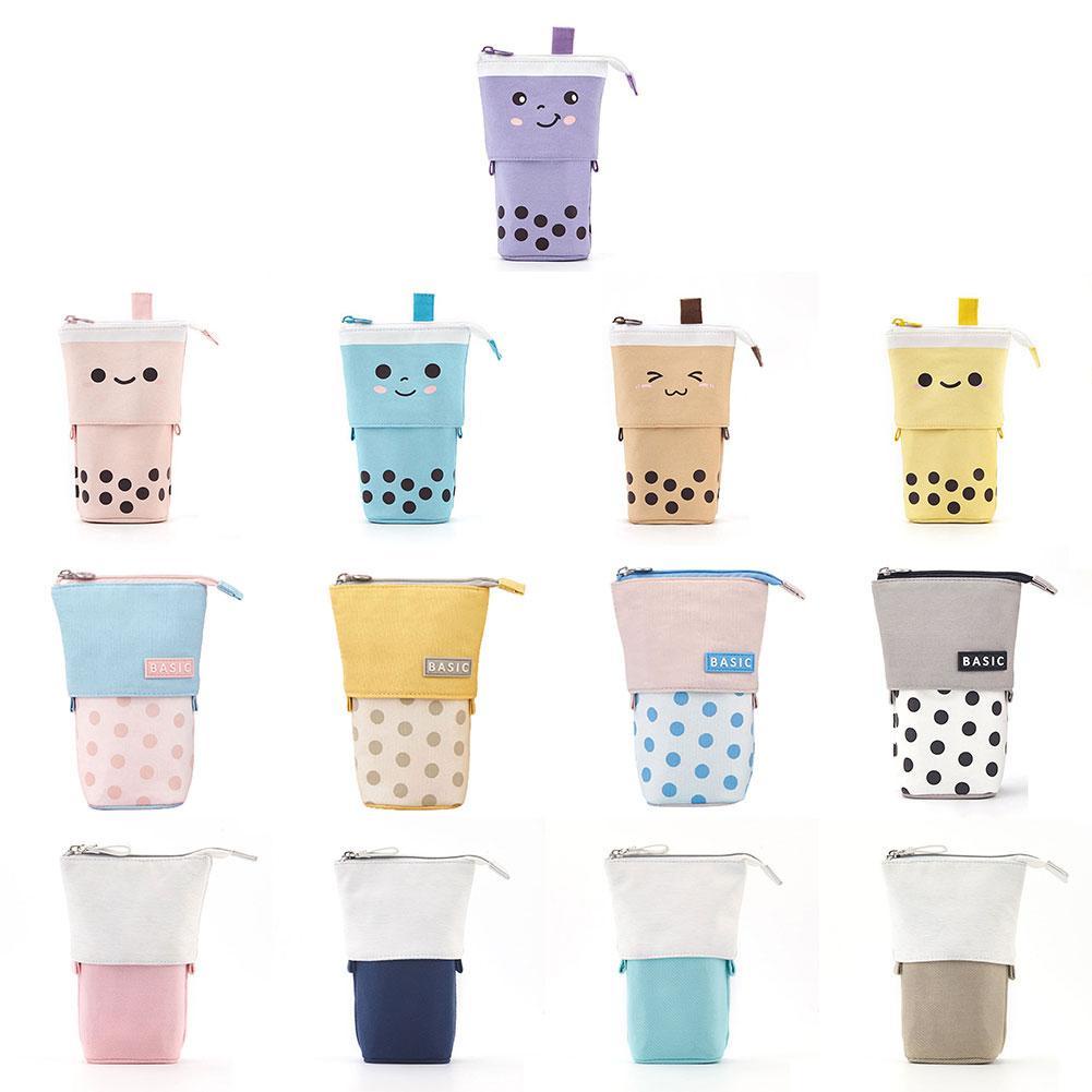 Túi Đựng Bút M7B2 Đa Năng In Họa Tiết Dễ Thương Cho Nữ