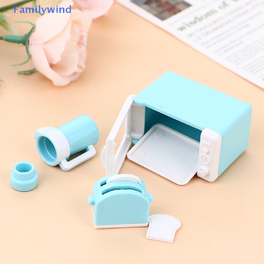 1 Bộ Dụng Cụ Làm Bánh Mì Tỉ Lệ 1: 12 Cho Nhà Búp Bê