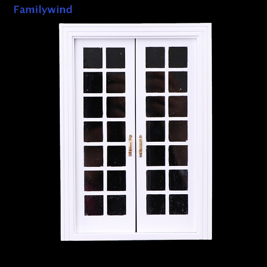 Cửa Sổ Mini Tỉ Lệ 1: 12 Dùng Để Trang Trí Nhà Búp Bê