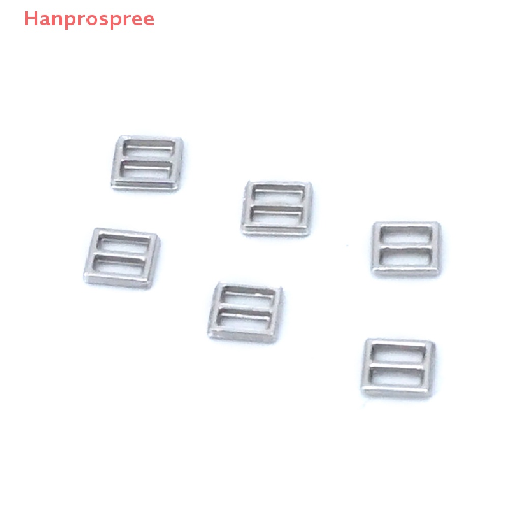 Set 10 Khóa Kim Loại Mini Hình Chữ Nhật 4mm Dùng Làm Đồ Trang Trí DIY