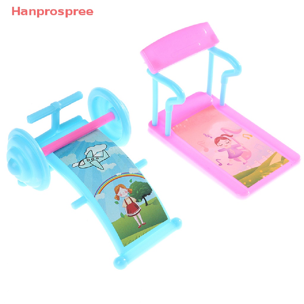 Set 2 Tạ Tay Mini Trang Trí Nhà Búp Bê