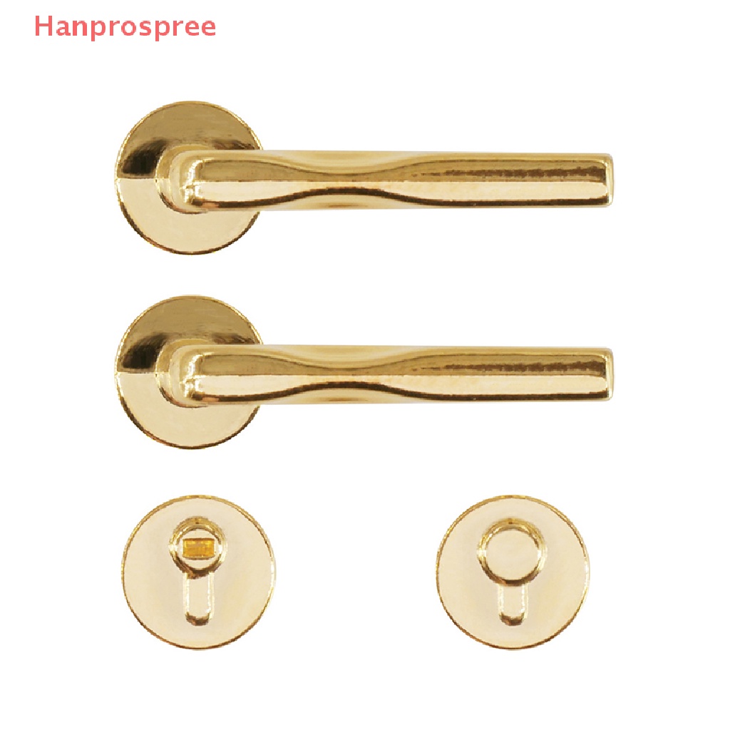 Bộ Tay Nắm Cửa Mini Cho Nhà Búp Bê ob11 Tỉ Lệ 1: 6
