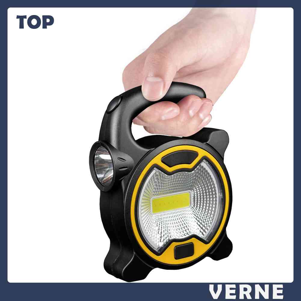 Đèn Pin LED COB Cầm Tay Tiện Lợi Cho Hoạt Động Ngoài Trời