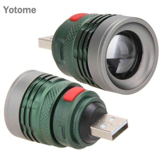 Đèn Pin Sạc Dự Phòng 3W Có Cổng USB Mới