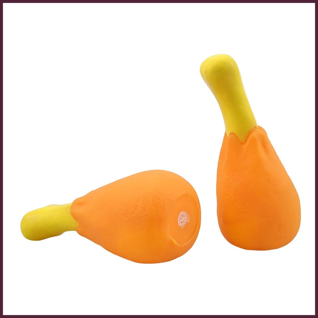 Bộ 4 Đồ Chơi Nhai Gặm Hình Đùi Gà Cho Thú Cưng