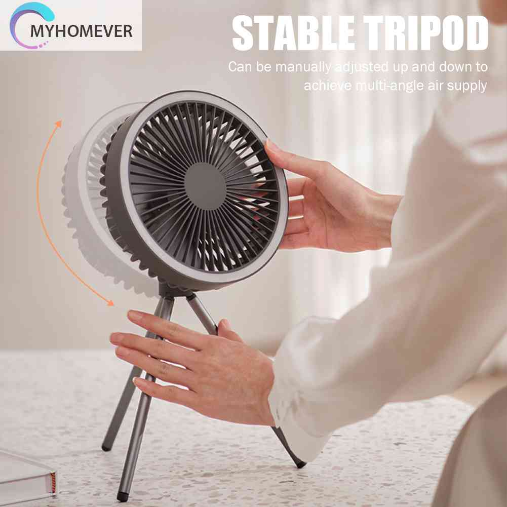 Quạt Làm Mát Không Khí Tiếng Ồn Nhỏ Gọn Dùng Trong Nhà / Ngoài Trời