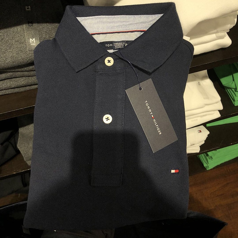 Áo Thun POLO Thêu Hình tom & Jerry Đơn Giản Cho Cặp Đôi