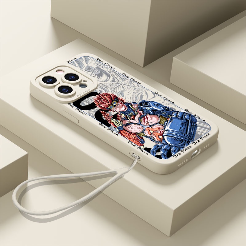 Ốp Điện Thoại TPU Dẻo Họa Tiết Hoạt Hình One piece luffy Cho iphone 11 12 Pro Max