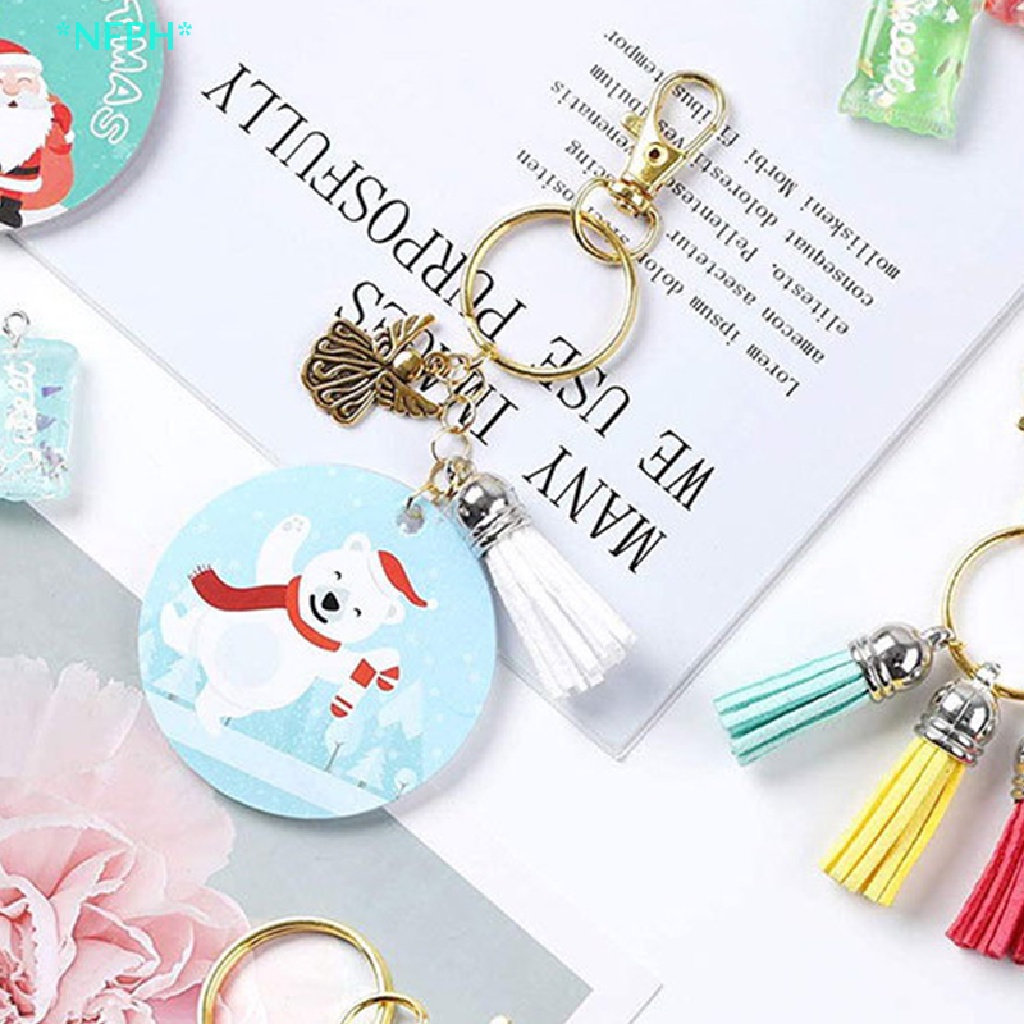 Set 20 Móc Chìa Khóa Mạ Kim Loại 25mm Dành Cho Nam Nữ Mới