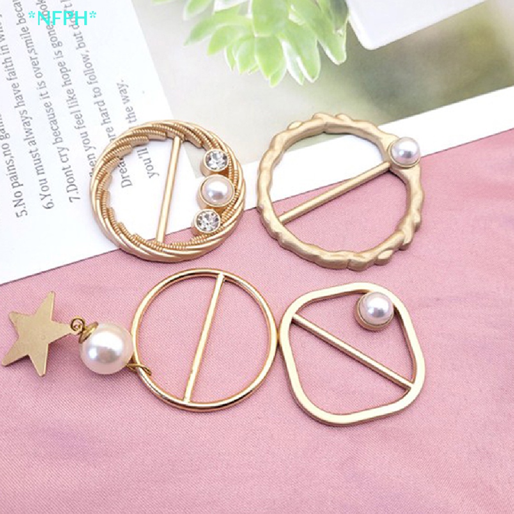 Nfph > Khóa Cố Định Thắt Nút Cho Quần Áo / Khăn Choàng / Túi Xách Mới