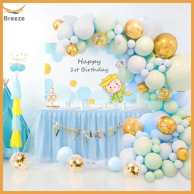 Set 125 Bong Bóng Cao Su Trang Trí Tiệc