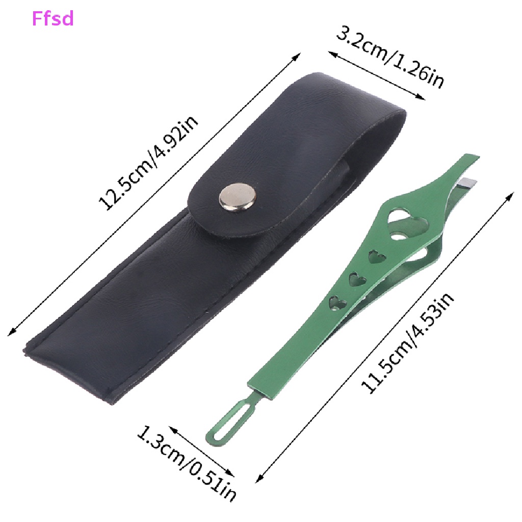 Nhíp Nhổ Lông Mi / Lông Mày Bằng Thép Không Gỉ Tiện Dụng