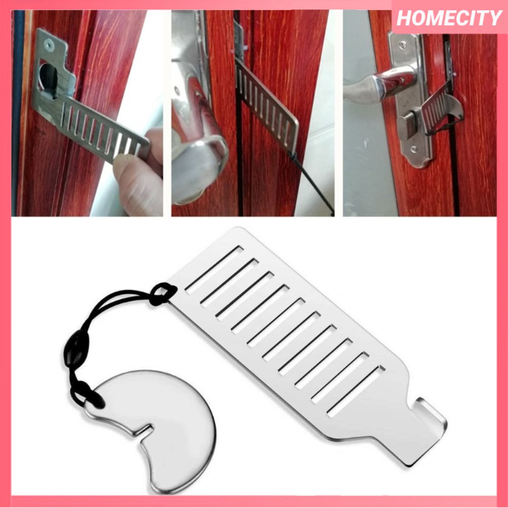 Chốt Khóa Cửa Chịu Lực Tốt Chốt Khóa Cửa Di Động Chịu Lực Tốt CHỐT CHẶN Khóa Gây Nhiễu Cửa Khách Sạn Căn Hộ Chốt Khóa Cửa Di Động