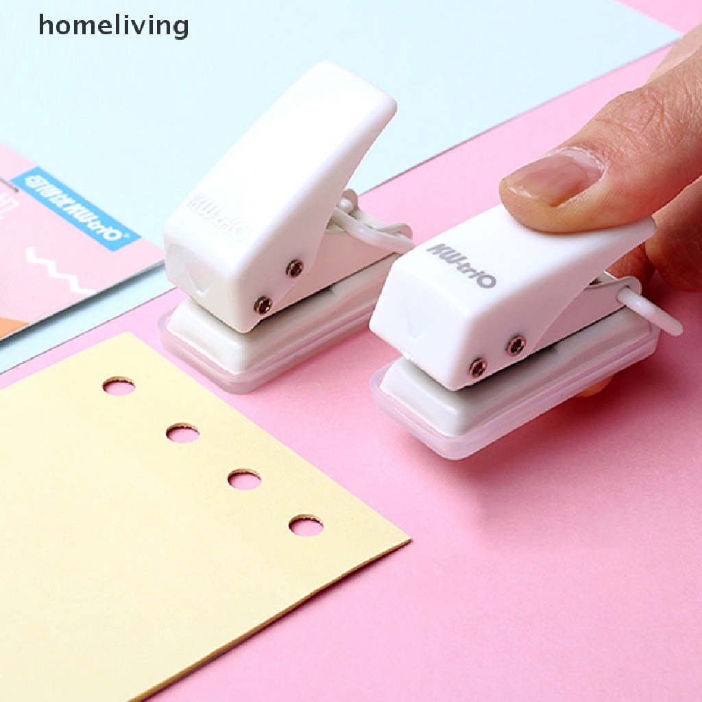 Dụng Cụ Đục Lỗ Giấy Hình Tròn Mini Dễ Thương