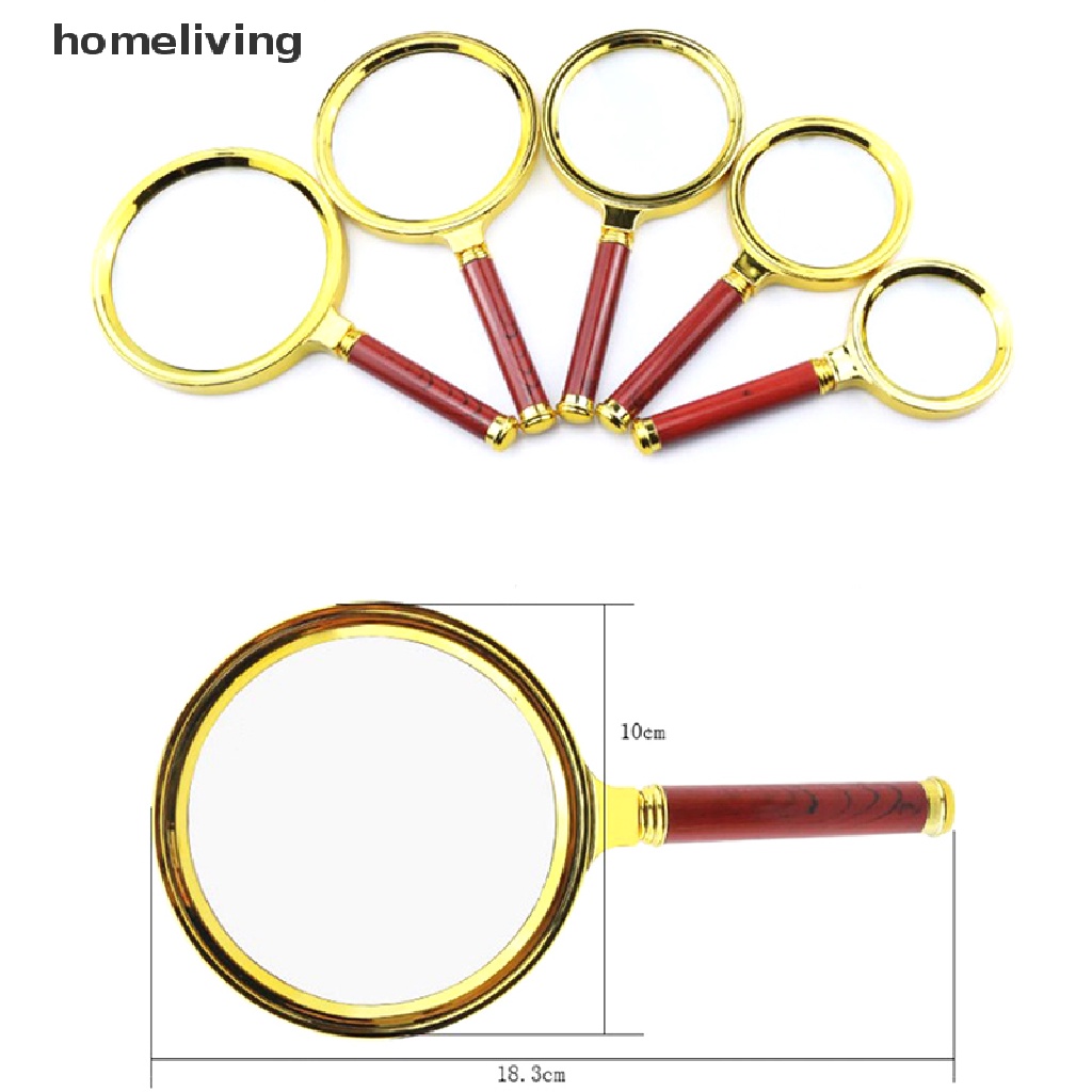 Kính Lúp Cầm Tay 10X 60 / 70 / 80 / 90 / 100mm Chuyên Dùng