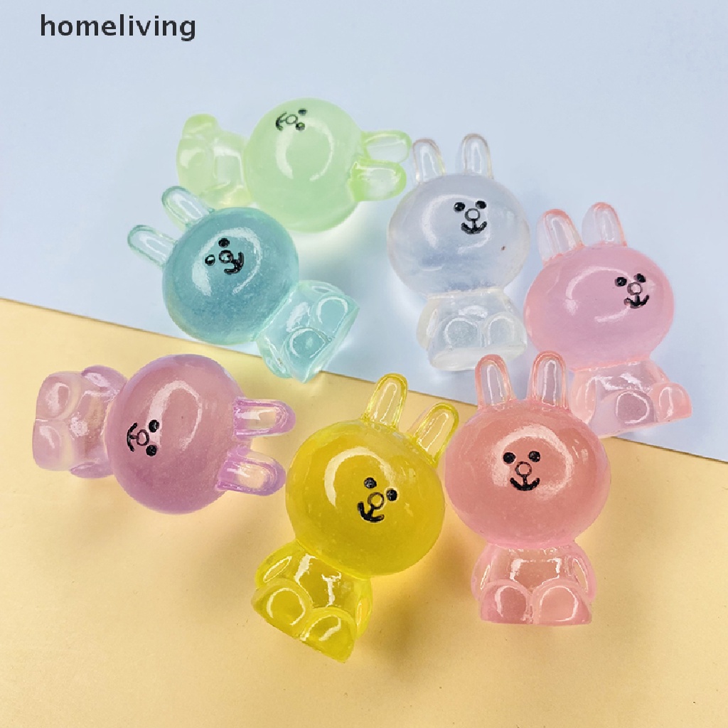 Thỏ Dạ Quang Dễ Thương Dùng Trang Trí Thủ Công DIY