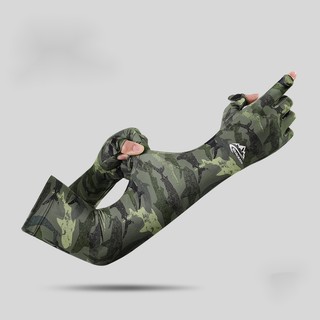 Găng tay Outfly chống nắng bằng lụa lạnh thoáng khí cho nam