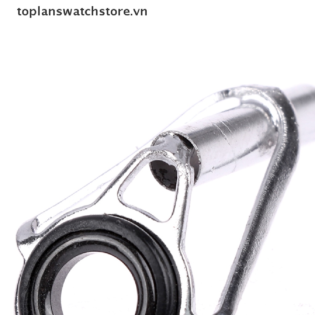 Set 8 Vòng Thép Không Gỉ Gắn Cần Câu Cá Chuyên Dụng