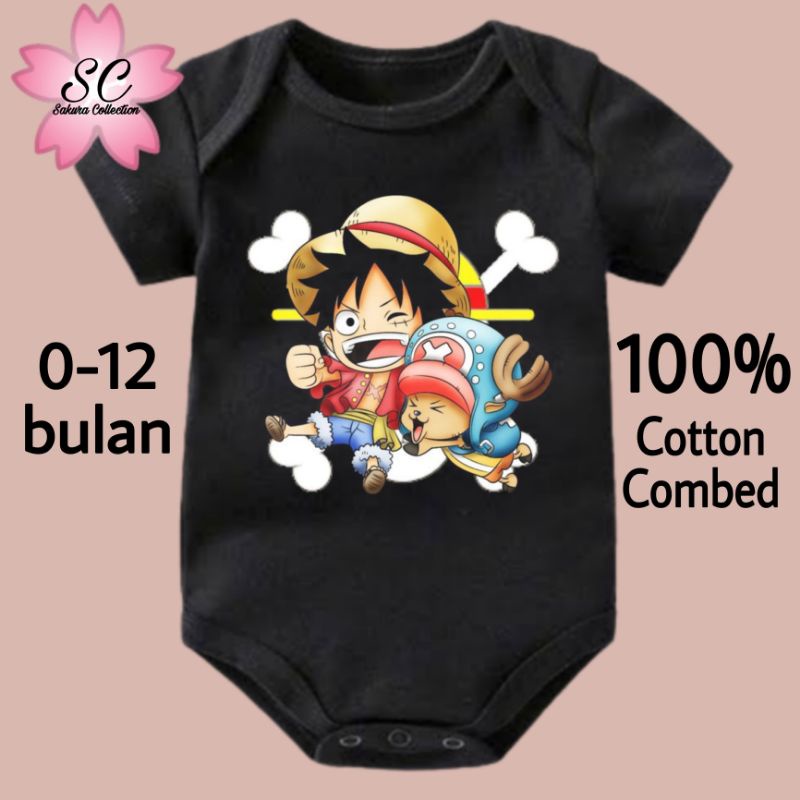 Áo Thun In Hình Monkey D Luffy Chopper Cho Bé 0 1 2 3 4 5 6 7 8 9 10 11 12 Tháng Đến 1 Tuổi Máy Hút Bụi Cầm Tay Chuyên Dùng