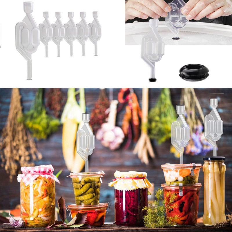 Van Kiểm Tra 12 Khóa Khí Và 6 Vòng Niêm Phong Lên Men / Làm Bia / Rượu Vang