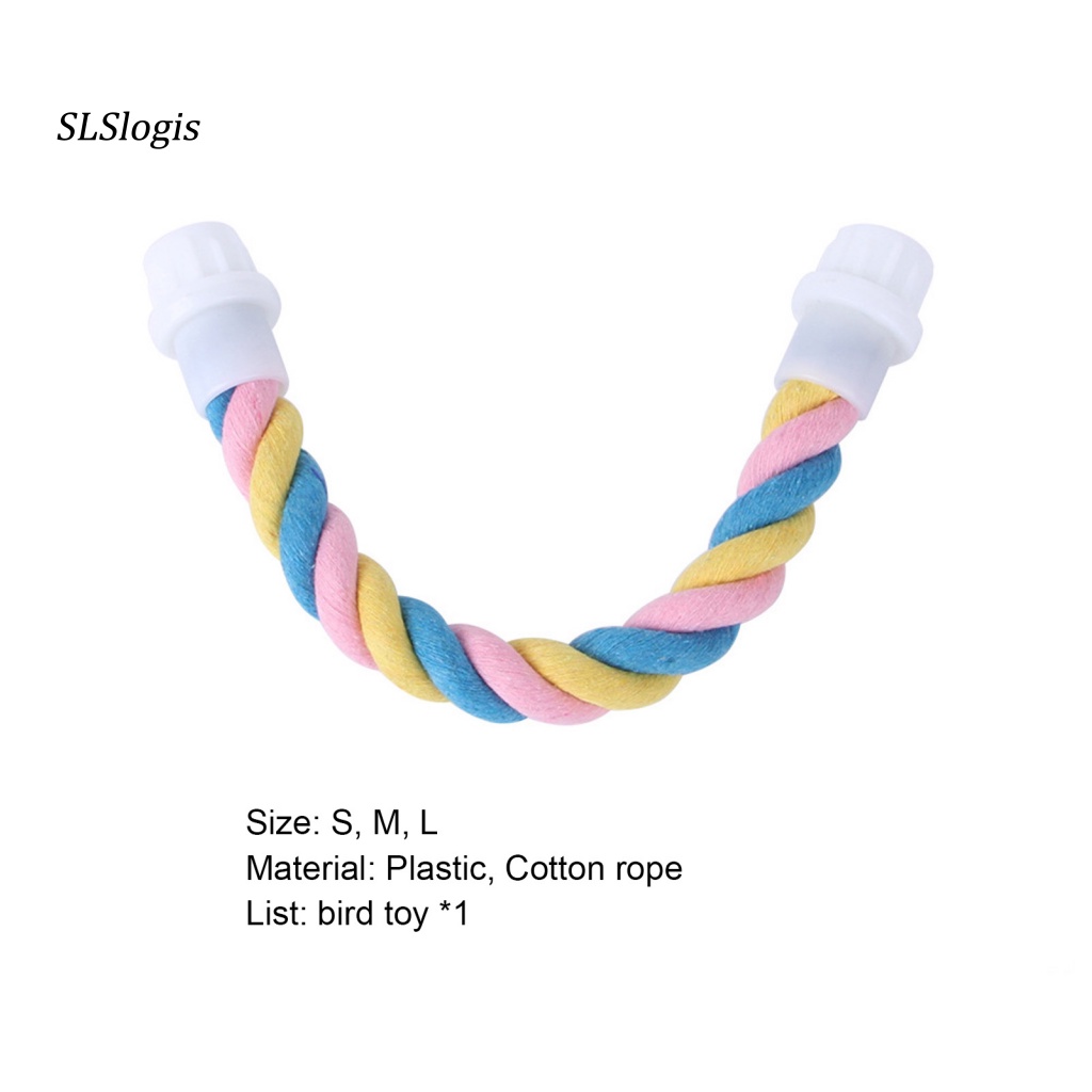 Đồ Chơi Nhiều Màu Sắc Gắn Lồng Chim Vẹt