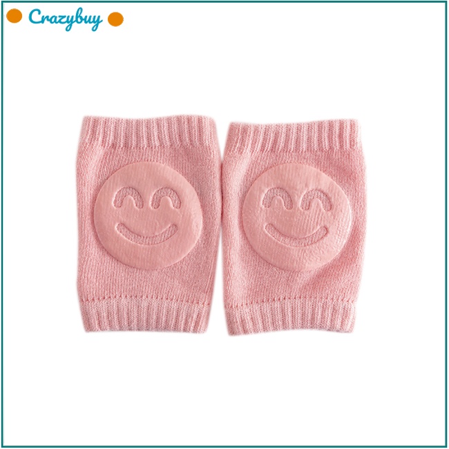 Cr 1 Cặp Đệm Bảo Vệ Đầu Gối Chống Trượt Cho Bé Tập Bò