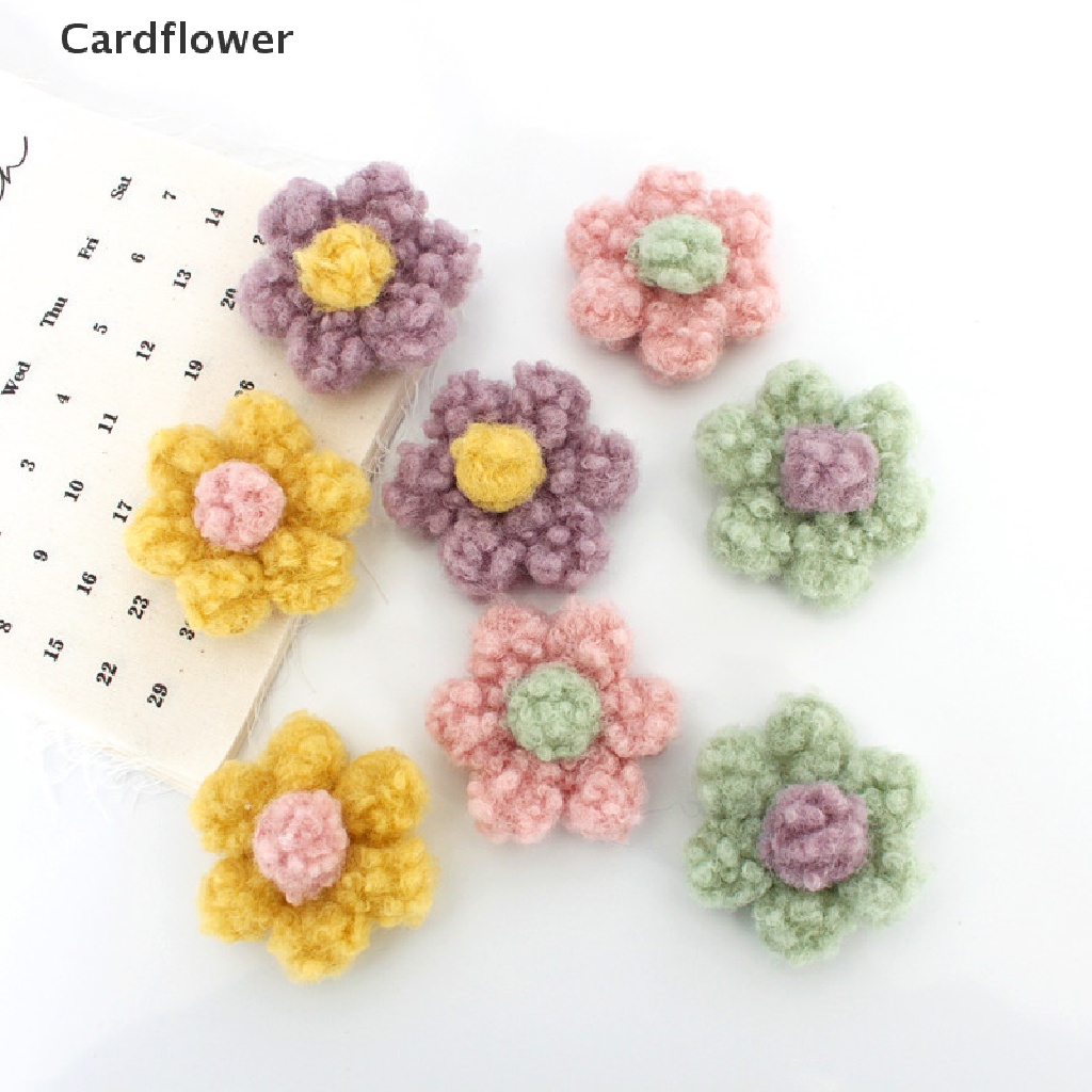&lt; Cardflower &gt; Trâm Cài Áo Hình Hoa Hướng Dương Hoạt Hình Ngọt Ngào Phụ Kiện Trang Trí Túi Xách