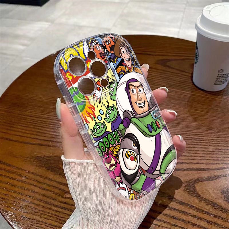 ✅Ốp Điện Thoại Dẻo Trong Suốt Họa Tiết Hoạt Hình Buzz Lightyear Cho Iphone Xs xs8piPhone14 / 13xr 7promax / 12 11 /CT5C