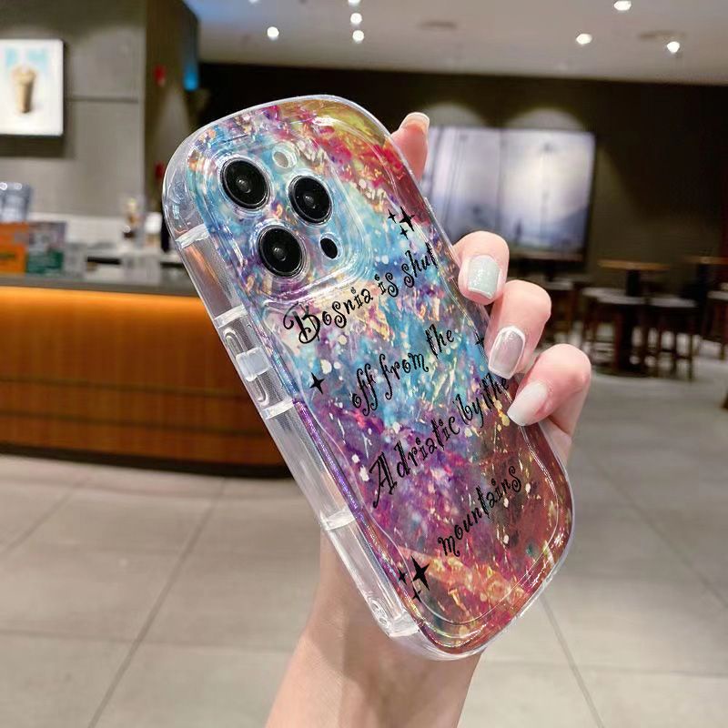 ✅Ốp Điện Thoại Mềm Trong Suốt Chống Sốc Họa Tiết Bầu Trời Đầy Sao Cho Iphone 13iphone148ppromax / / 7 11 12xr xs WO3W