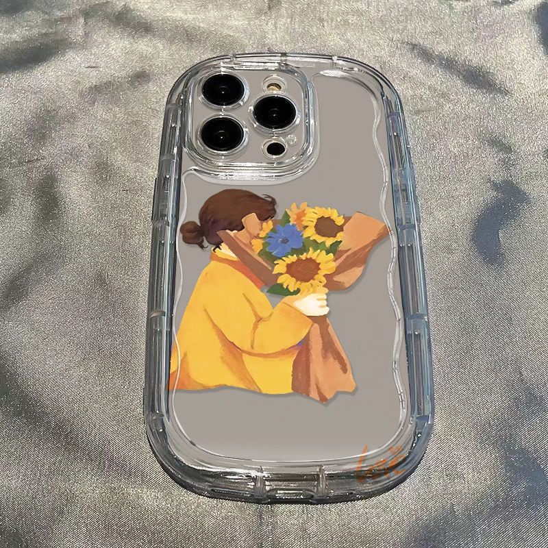 ✅Ốp Điện Thoại Mềm Trong Suốt Chống Sốc Hình Bé Gái Cho Iphone 8p / 13 7 Xr11Iphone1412 / promax xs E3OP