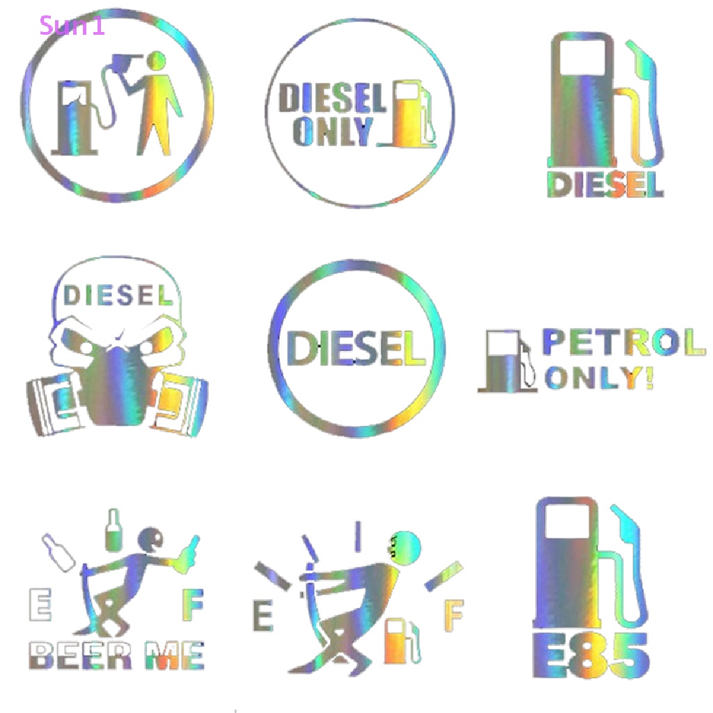 Đề Can Vinyl 3D Dán Trang Trí Xe Hơi Sáng Tạo Vui Nhộn Sun1