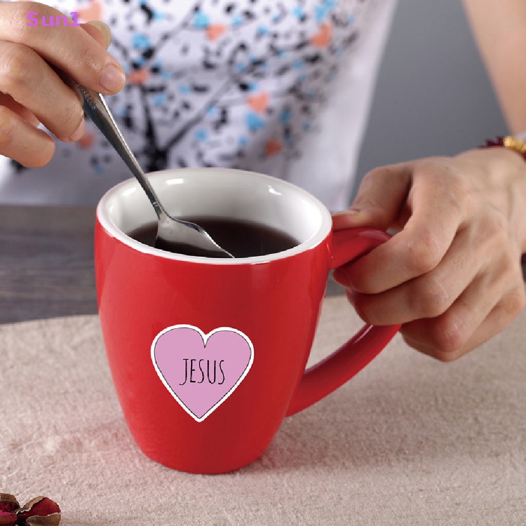 Set 50 Sticker Dán Trang Trí Ván Trượt DIY Chủ Đề Tôn Giáo