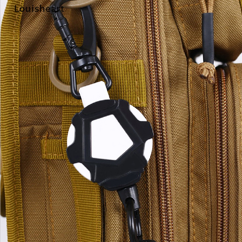 Dây Móc Khóa Treo Thẻ ID / Thẻ ID Chống Thất Lạc Có Thể Thu Gọn Tiện Dụng