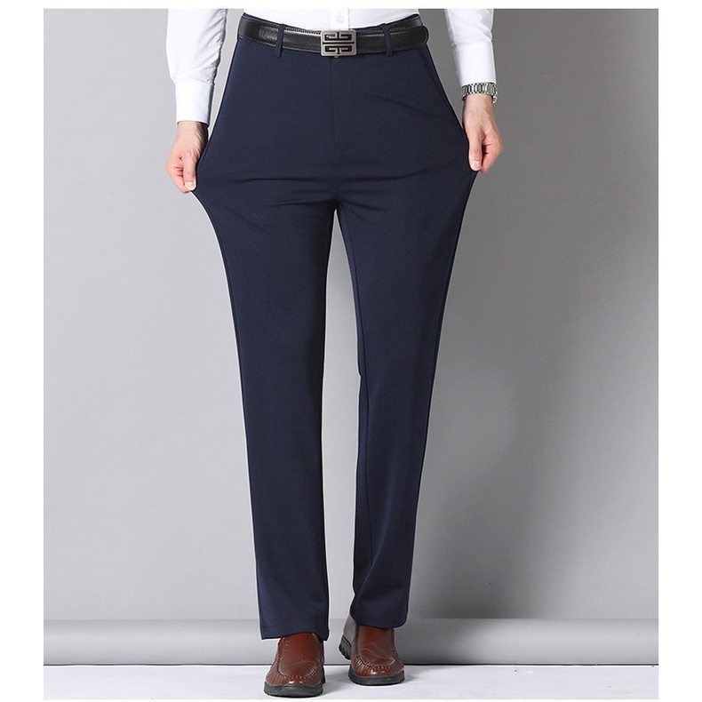 Quần Tây Ống Rộng Phong Cách Doanh Nhân Thời Trang Sang Trọng Cho Nam