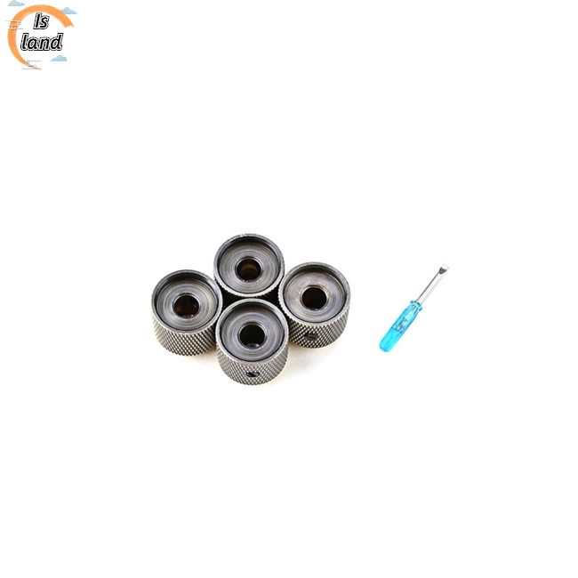 Set 4 Nút Chỉnh Âm Lượng Cho Đàn Guitar Điện Kèm Tua Vít