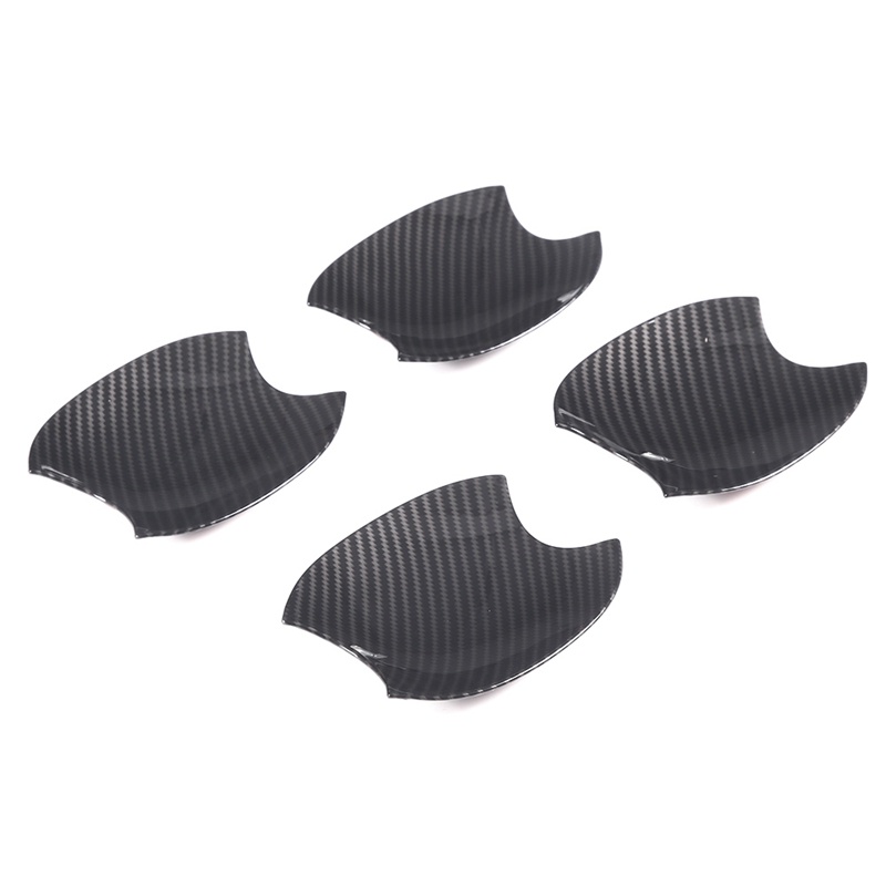 Tay Nắm Cửa Bên Ngoài Bằng ABS Sợi Carbon Màu Đen Cho Toyota Tundra 2022 2023