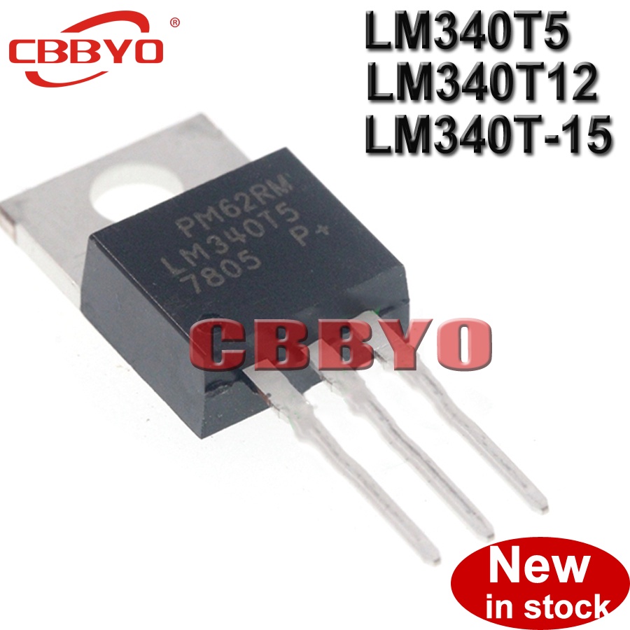 Set 10 Linh Kiện Điện Tử LM340T-5 LM340T-5.0 LM340T5 TO-220 LM340T-15 LM340T15 LM340T-12 LM340T12 LM340T TO220 Mới