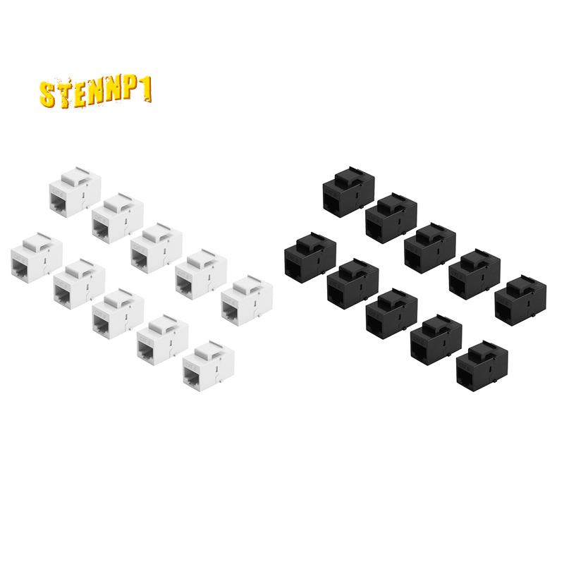 Set 20 Đầu Nối Dài RJ45 Cat6 LAN Cat6 Kèm 10 Đầu Nối