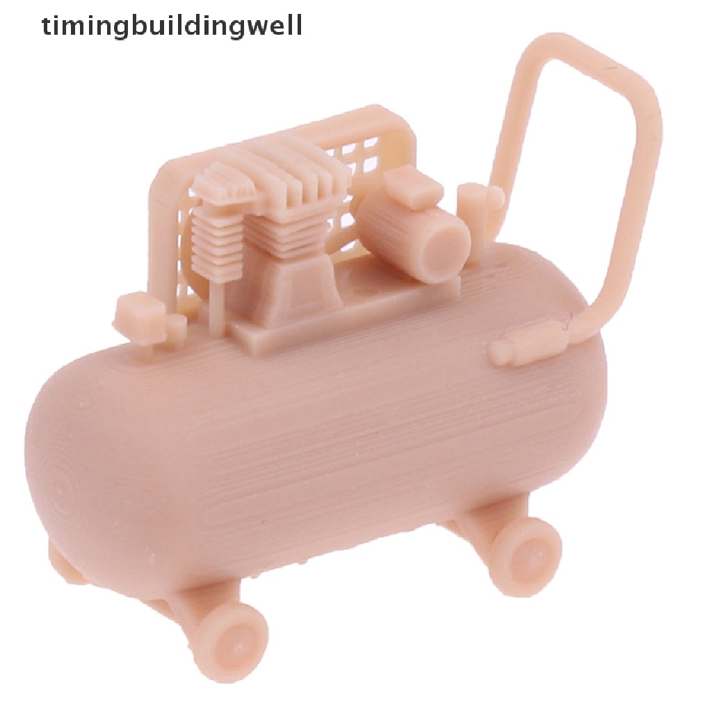Mô Hình Máy Nén Khí Di Động Không Màu Bằng Nhựa Resin 1 / 64