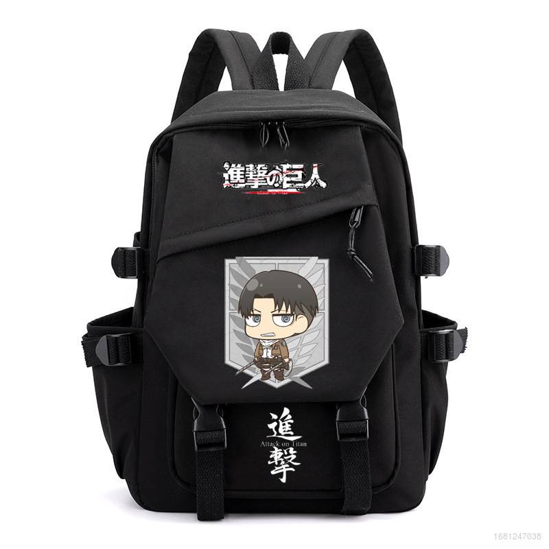 Ba Lô In Họa Tiết Attack On Titan Thoáng Khí Dung Tích Lớn Đa Năng Thời Trang Cho Nữ PG1 GP1