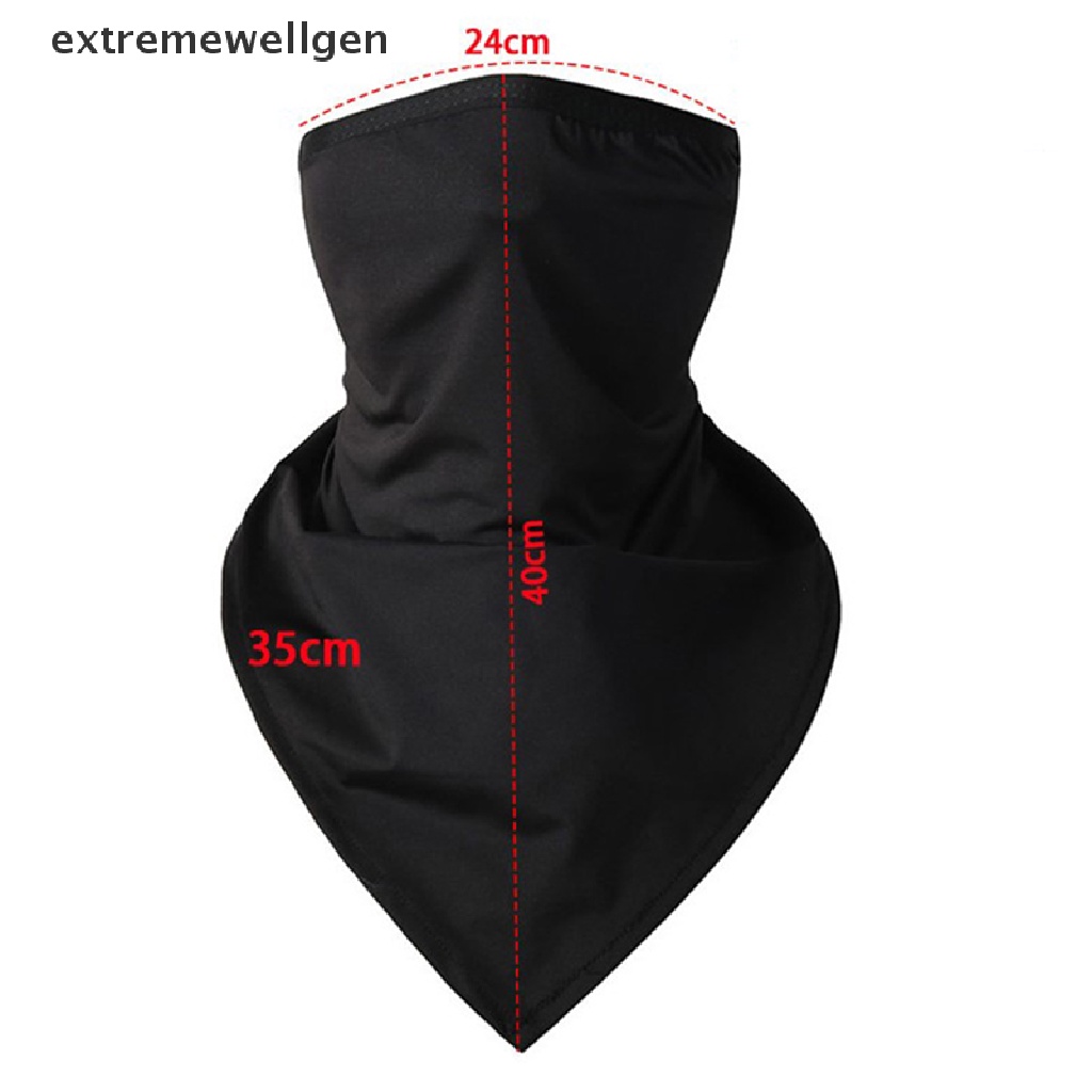 Khẩu Trang [extremewellgen] Bảo Vệ Mặt Và Cổ Không Đường May Khi Lái Xe Máy LLF