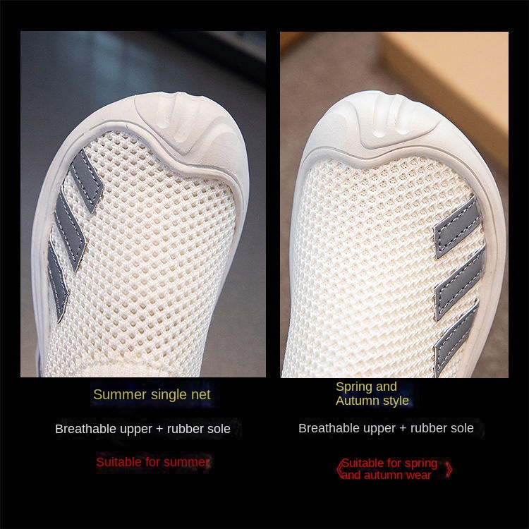 Giày Thể Thao Đế Mềm Phối Lưới Mỏng Thoáng Khí Thời Trang Xuân Hè 2023 Cho Bé
