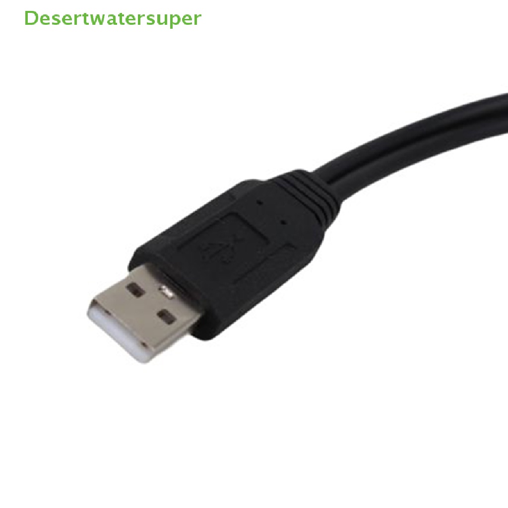 Dây Cáp Nối Dài USB 2.0 2 Trong 1 Cho Ổ Đĩa Cứng