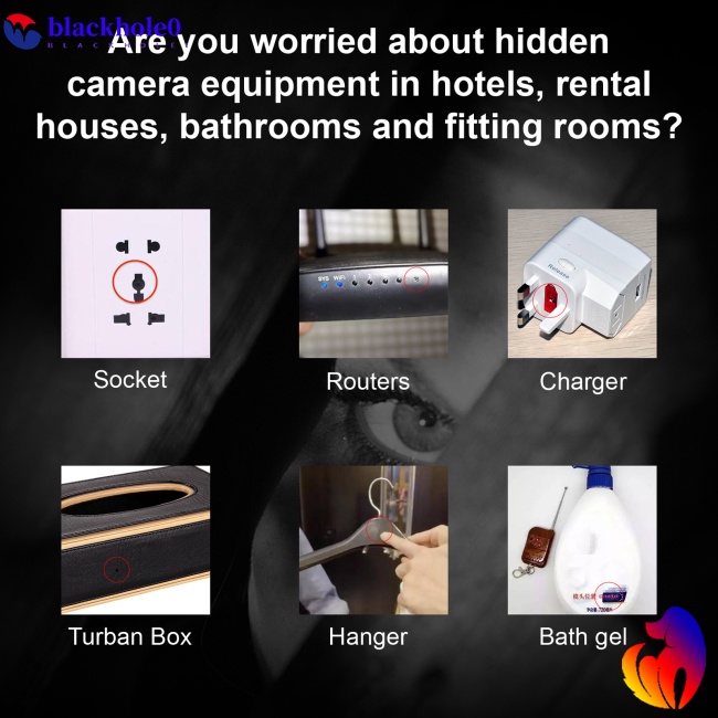 La Bàn Cảm Biến Hồng Ngoại Chống Trộm Chống Nhìn Trộm Đa Chức Năng Tiện Dụng